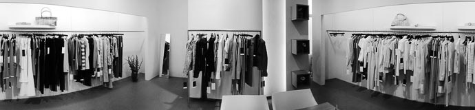 Innenansicht des Showrooms, © Uwe Kolloss Textilhandels GmbH